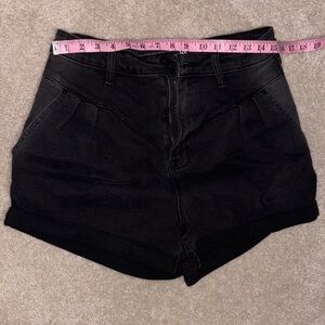 DIL Black High-Waist Women’s Shorts